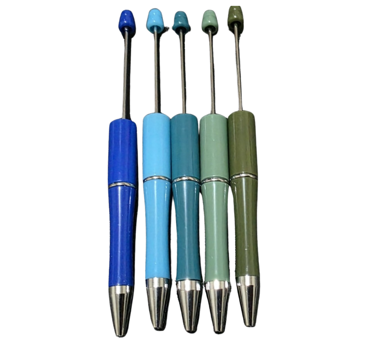 Custom Beaded Pen — Solid Colours