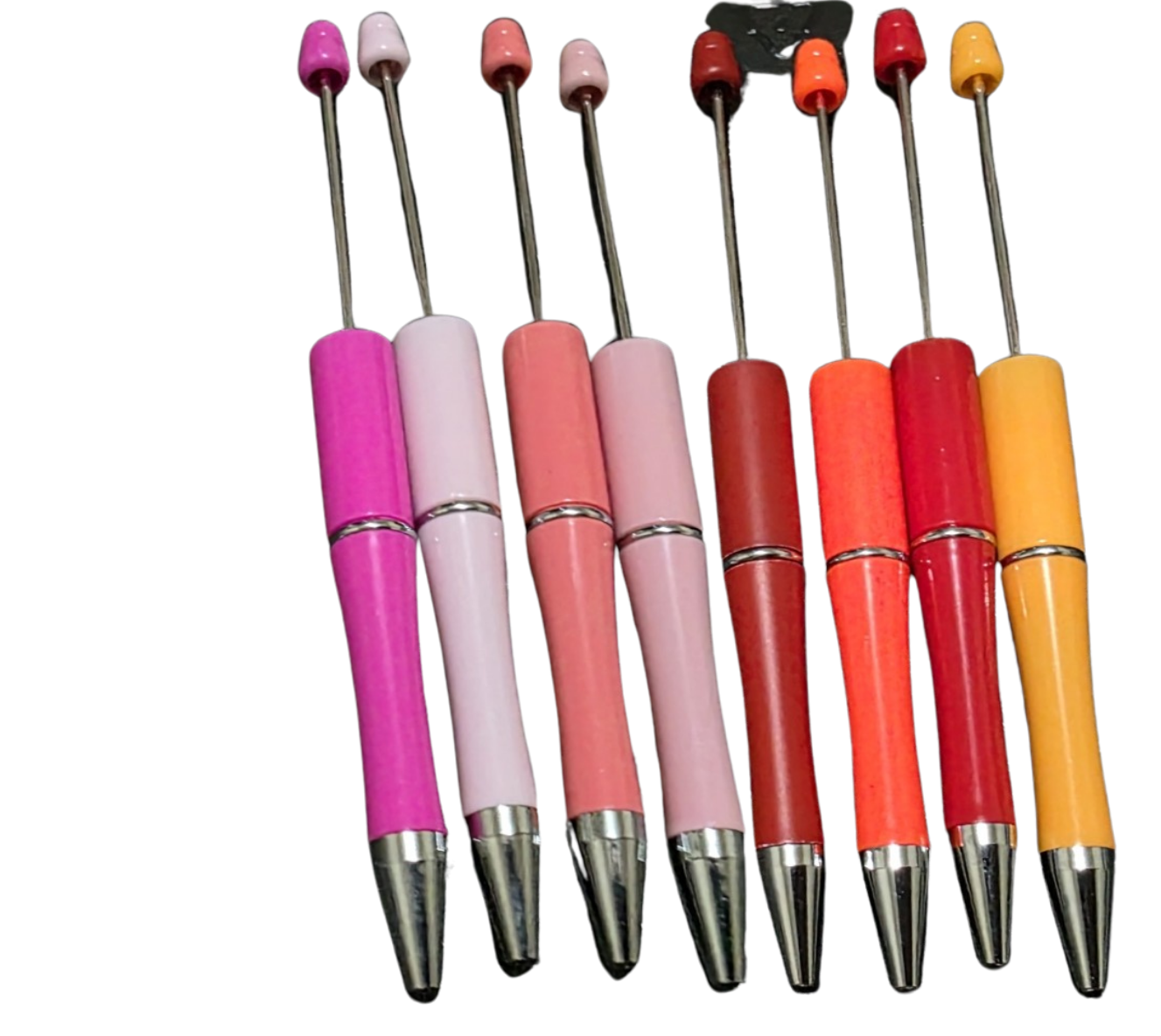 Custom Beaded Pen — Solid Colours