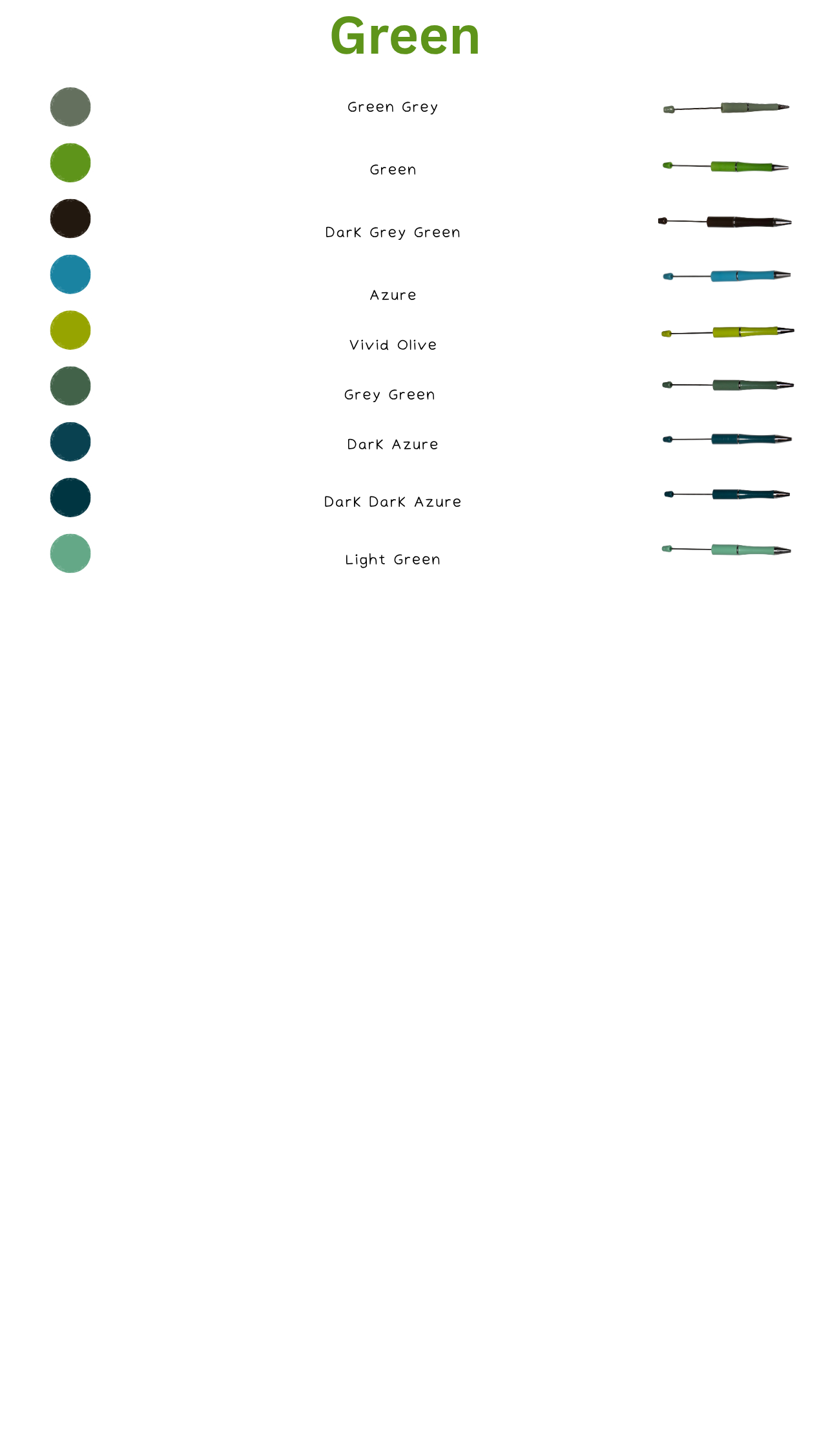 Pen — Green