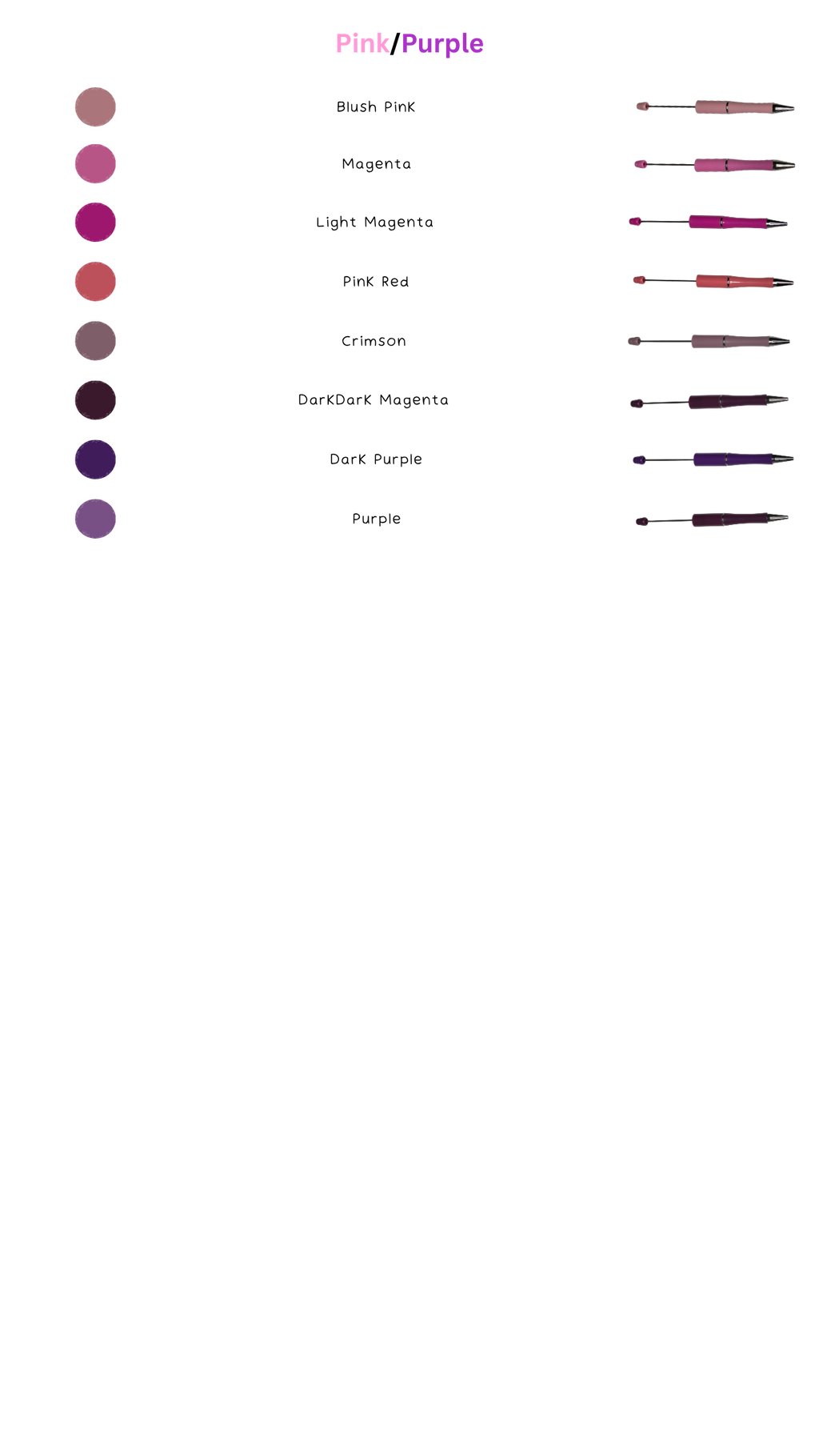 Pen — Pink/Purple