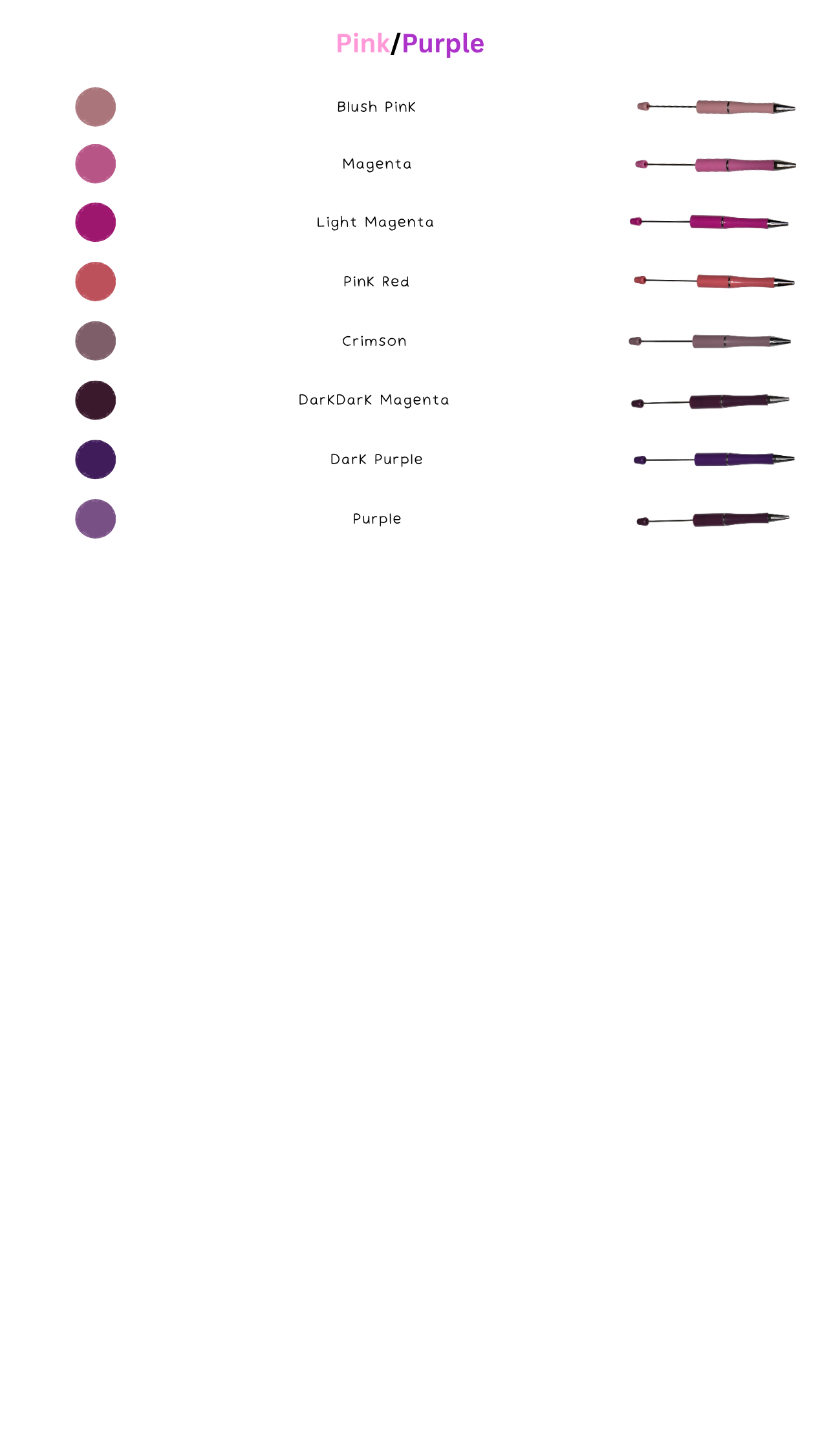 Pen — Pink/Purple