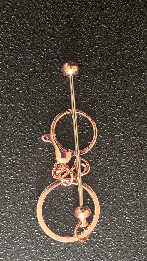 Custom Beaded Keyring
