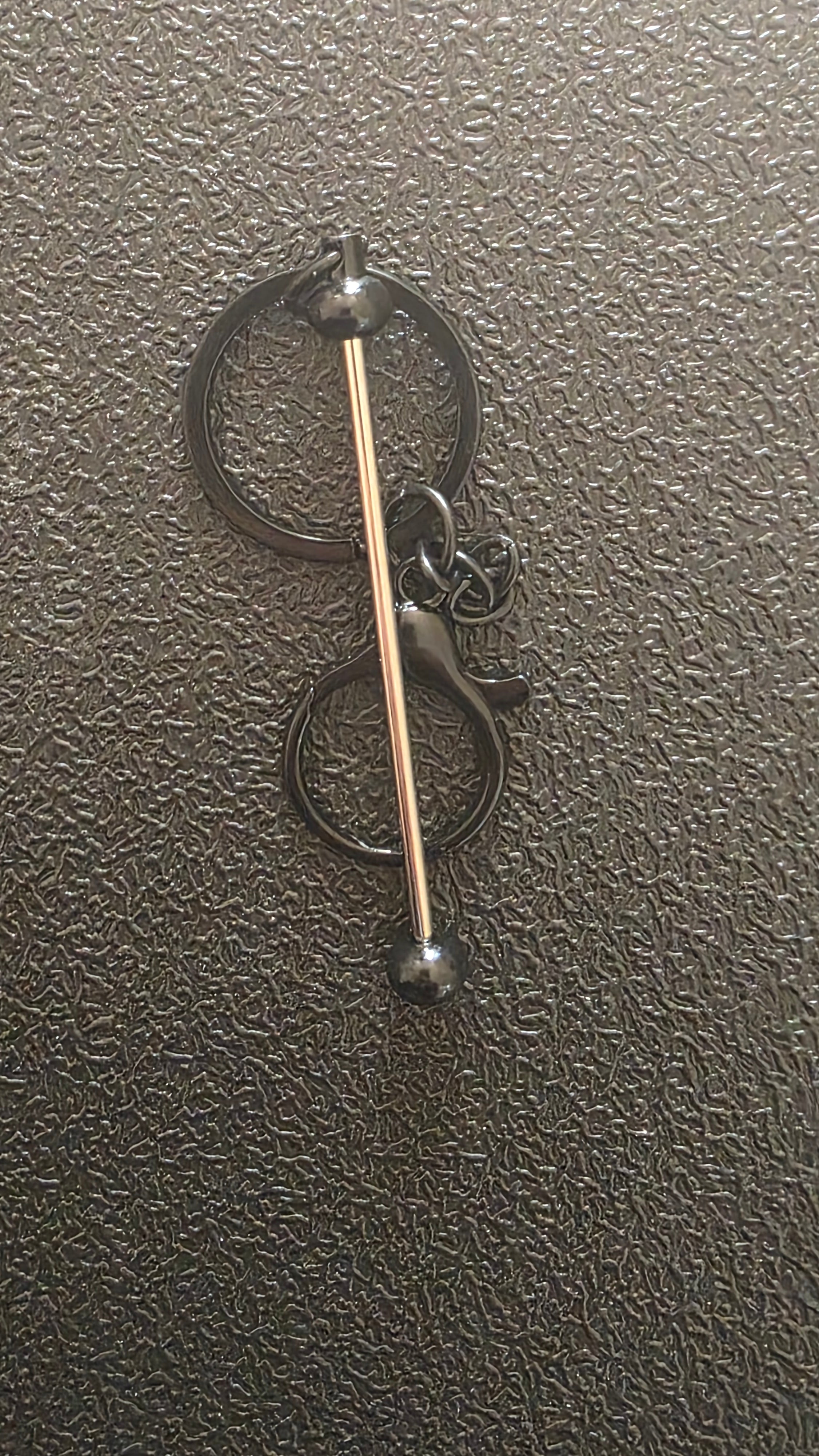 Custom Beaded Keyring