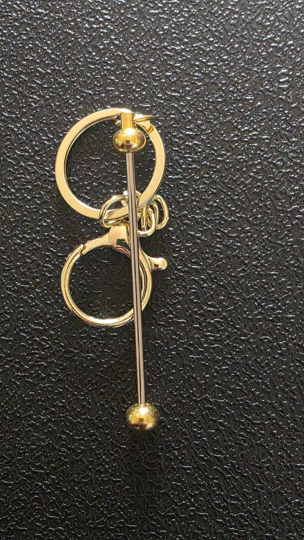 Custom Beaded Keyring